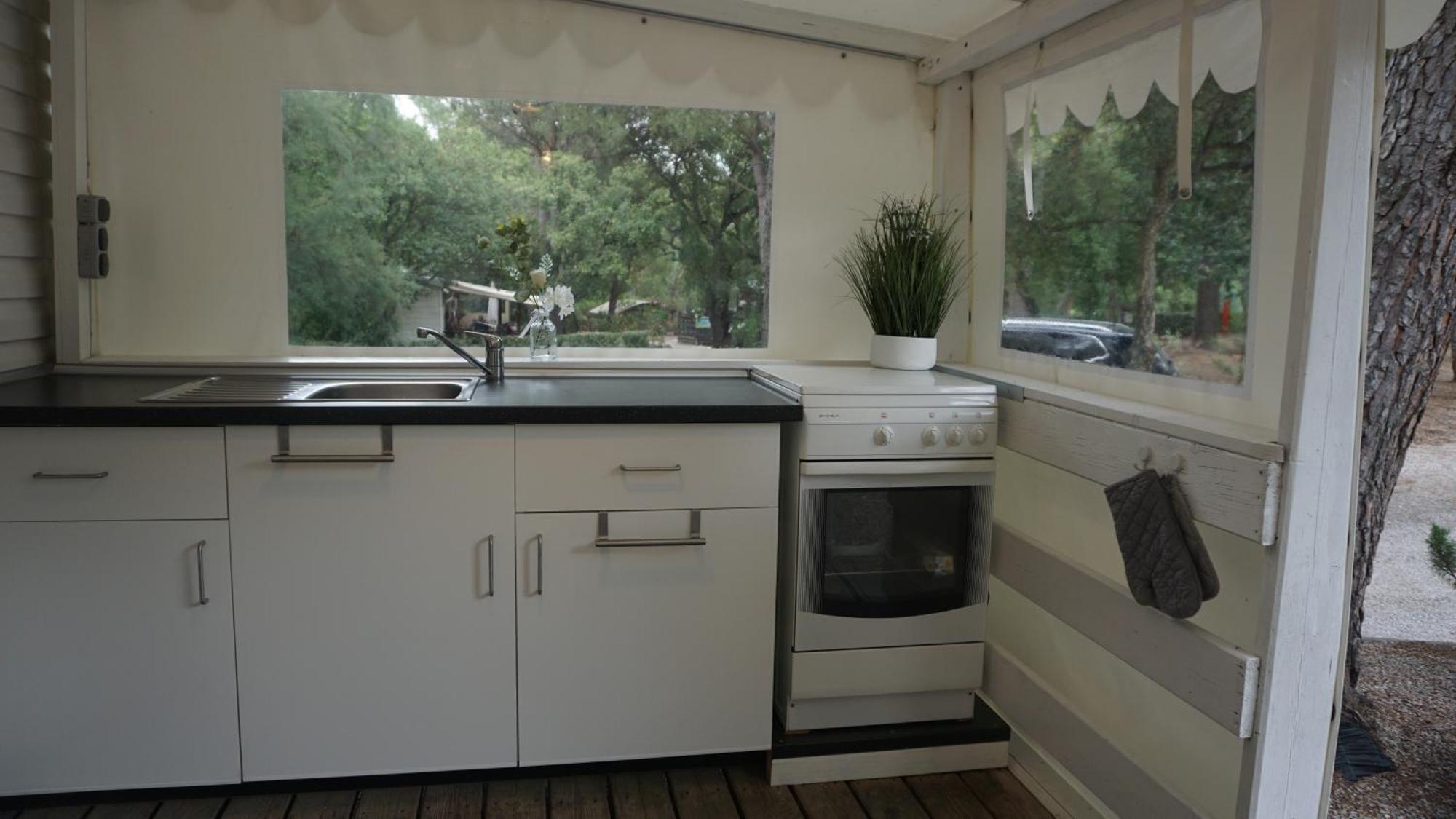 Chalets Met Buitenkeuken Op Camping Lei Suves - Joycasa Рокбрюн-сюр-Аржан Екстер'єр фото